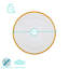 Argon Tableware - White Enamel Side Plates - 20cm - 4 Colours