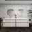 84" Wall-Mounted Double Sink Bathroom Vanity Set-70056030