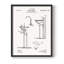 Lavabo rétro II, reproduction encadrée - bois massif-1719536422-1719536417