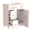 Armoire de meuble-lavabo 24 po avec lavabo en céramique, 2 tiroirs, 1 porte-110447370