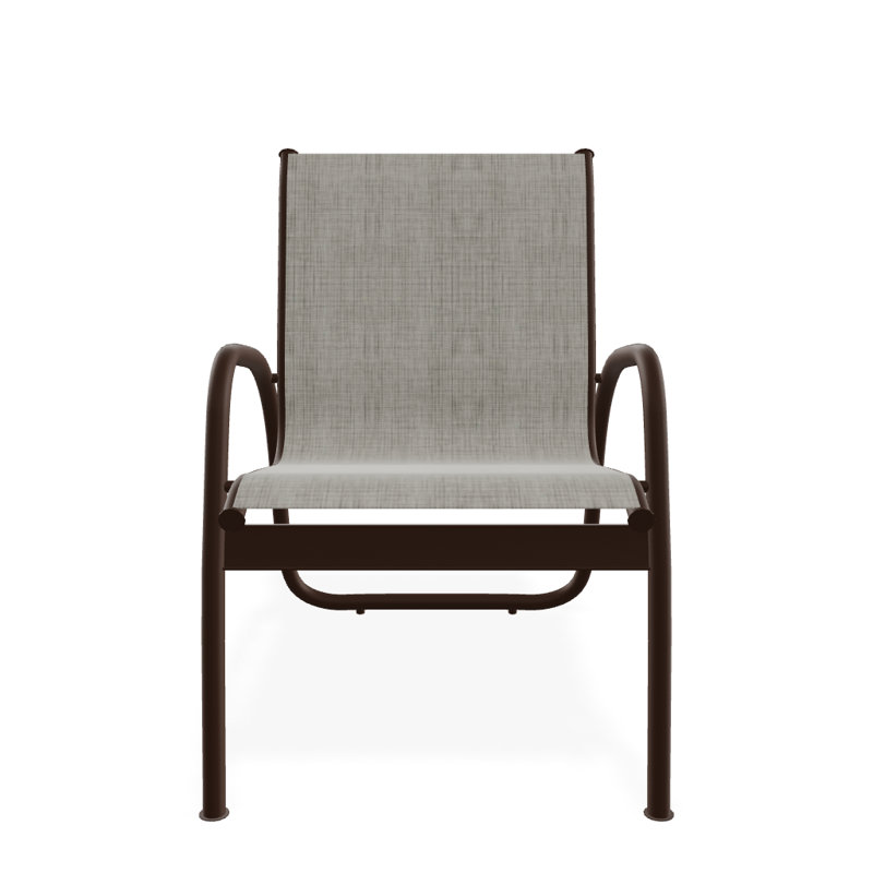 Fauteuil de patio Gardenella, Kona texturé, Fumée