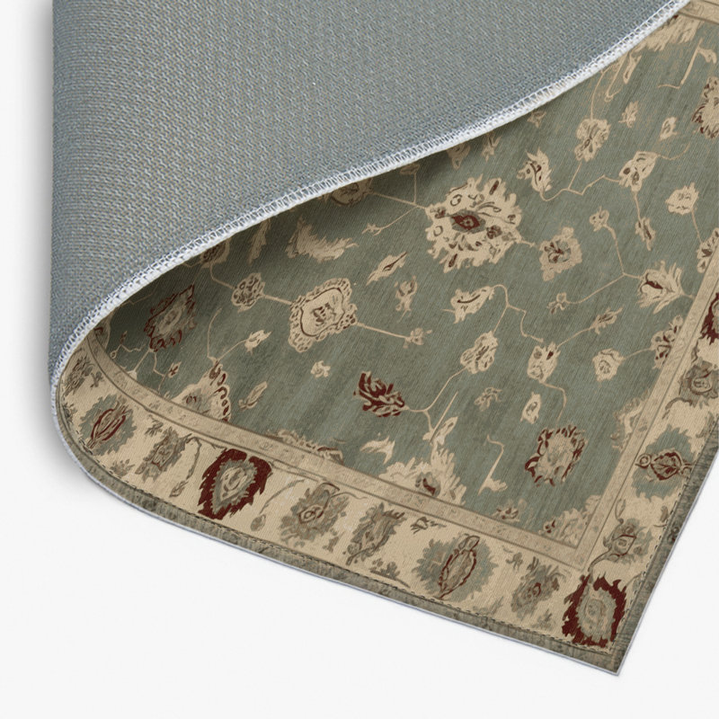 Tapis intérieur et extérieur brun Overdyed, Rectangulaire 2 pi x 3 pi