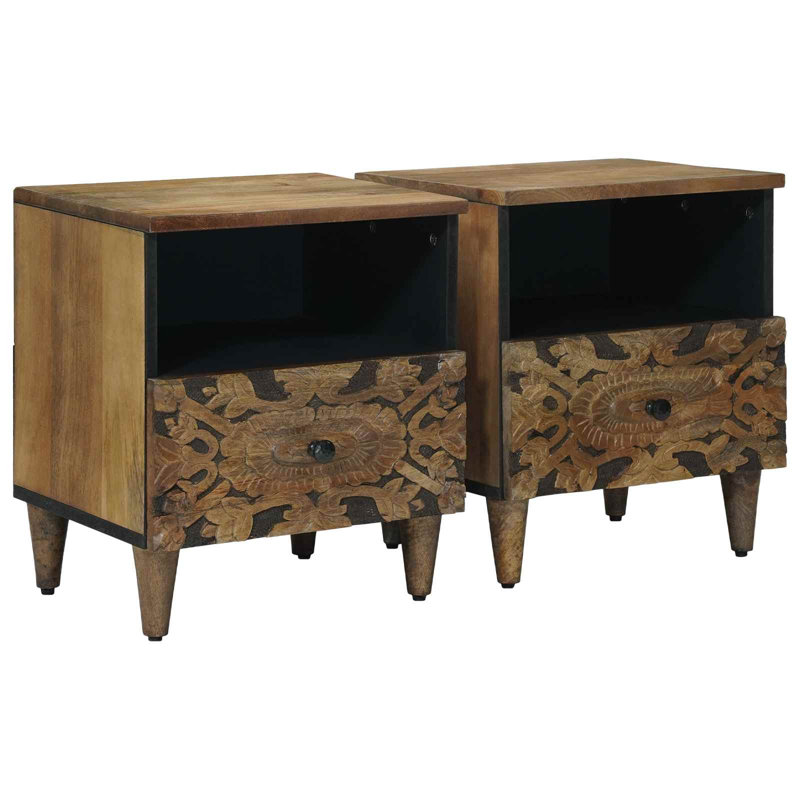 40 W Bedside Table