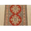 Tapis de couloir rouge nouvel âge en laine 2 pi 9 po x 9 pi 7 po Myquan