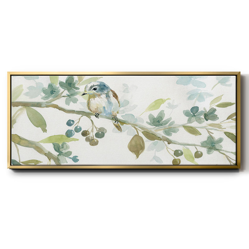 Début du printemps II - toile encadrée, H 20 po x l 50 po