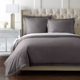 Yalda Egyptian Certified Cotton Modern 3 Piece Duvet Cover Set
