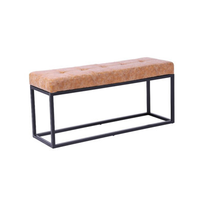 Avana Faux Leather Upholstered Bench