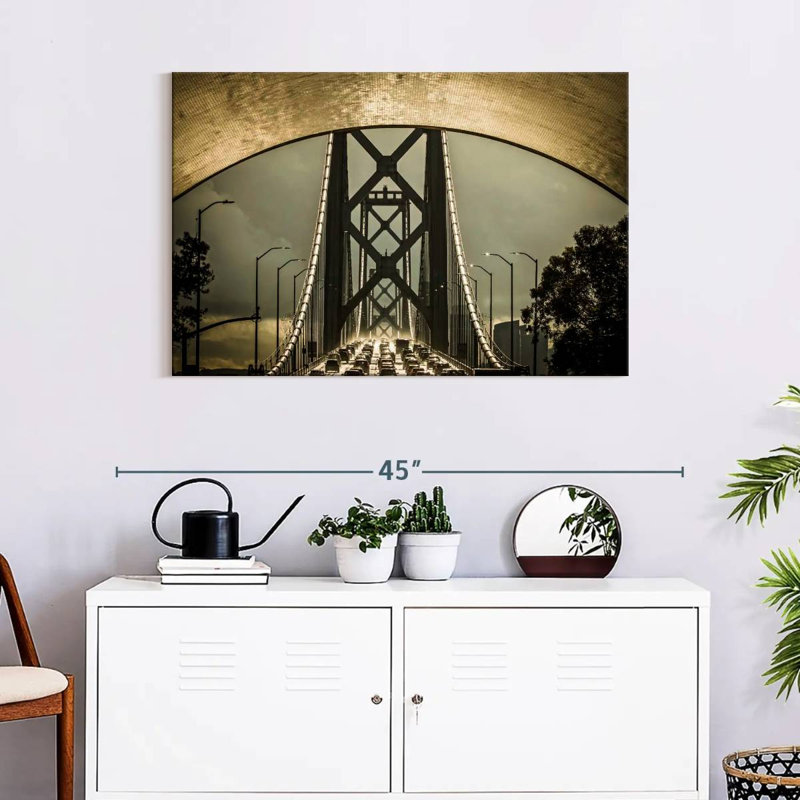 Lilie Bridge Traffic, 24" H x 36" W