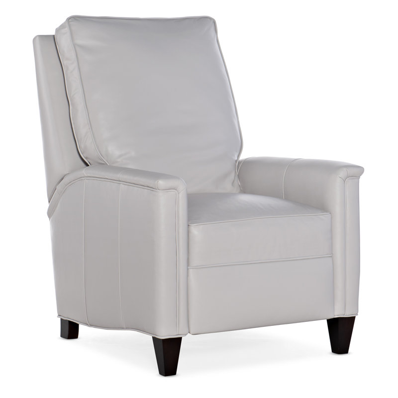 Davidson Recliner, Plantation, Gunmetal, Anilina Hunter Genuine Leather
