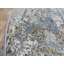 Tapis unique gris / brun noué à la main de 7 pi 11 po x 10 pi Mahrus