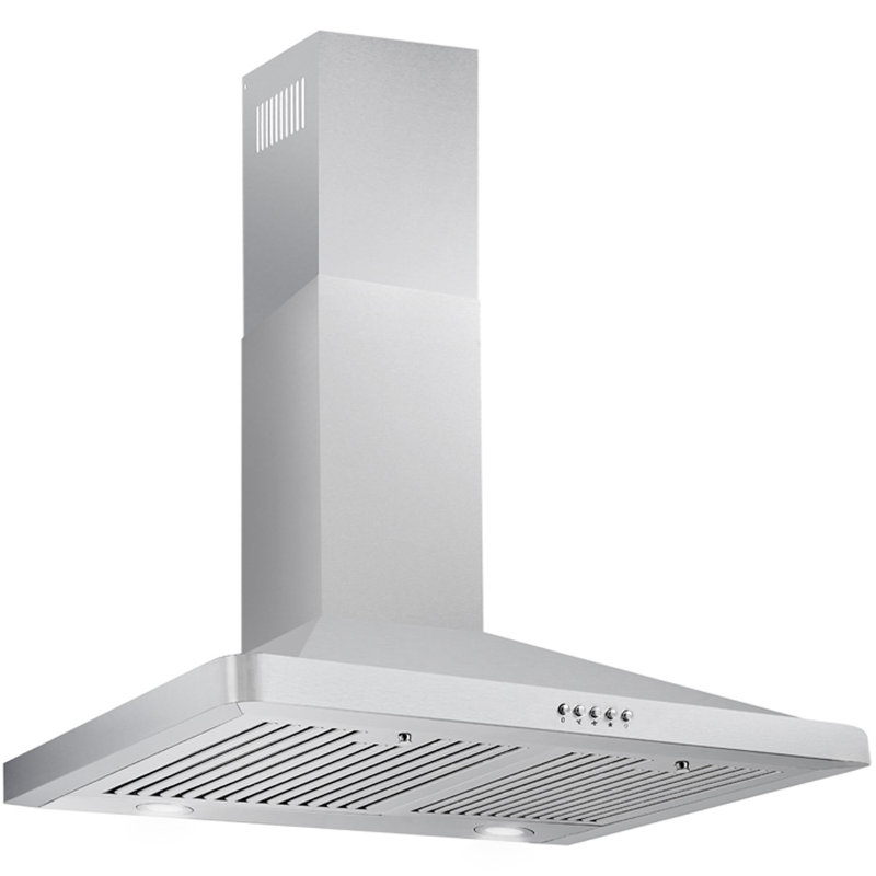 CAVALIERE 30" inch 400 CFM Convertible Wall Mount Range Hood in Stainless Steel