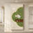 Beige + Green Rectangle Sandstone Wall art-118372151