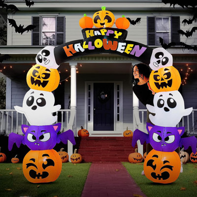 Décoration extérieure d'Halloween