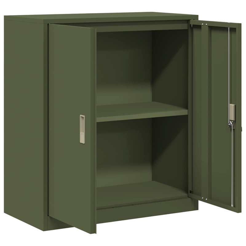 Storage Cabinet, Olive Green
