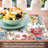 Summer Garden 4 Piece Reversible Placemats