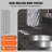 Annular Cutter Set, 6 pcs Universal Shank Mag Drill Bits, 1" to 2" Cutting Diameter