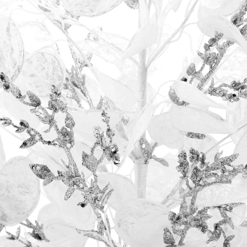 Le Holiday Aisle® 26 po Arbre de table blanc givré blanc