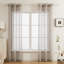 Paire de rideaux transparents en polyester Codah-1719153801-1719153806