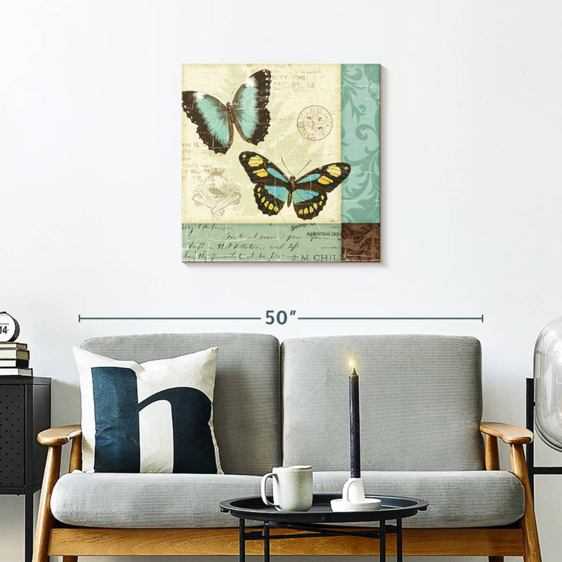 Brampt Butterfly Patchwork, 24" H x 24" W