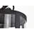 Bahaddin - 2 Light Large Wall Lantern - Matte Black with Clear Seeded Glass-316857526
