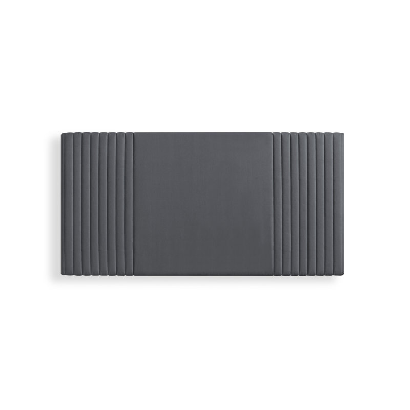 Upholstered Headboard, Small Double (4'), Dark Grey