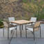 Tivoli Square Solid Wood Dining Table-49378411-49378412