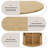 43.3''-63'' Extendable Round Dining Table For 4-6, Modern Farmhouse Expandable Dining Table With Wood Strip Base For Kitchen Living Room