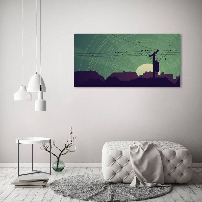 Birds Of The City - Wrapped Canvas Print
