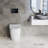 St. Tropez Back-To-Wall Toilet Bundle 0.8/1.6 GPF Dual Flush With Flush Plate-108927920