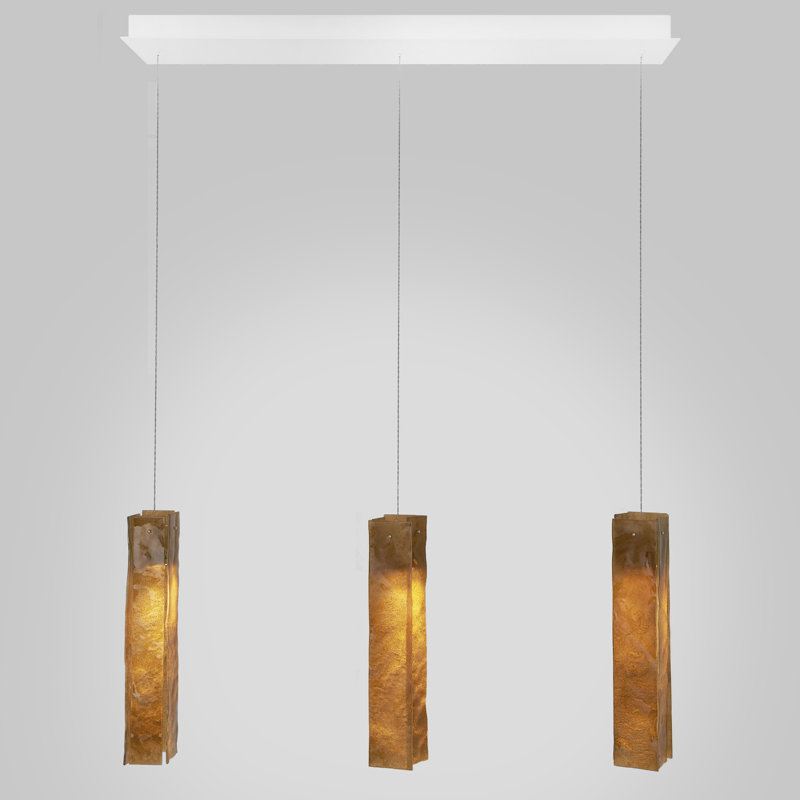 3 - Light Pendant, Amber