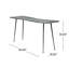 Console grise en bois pour le salon