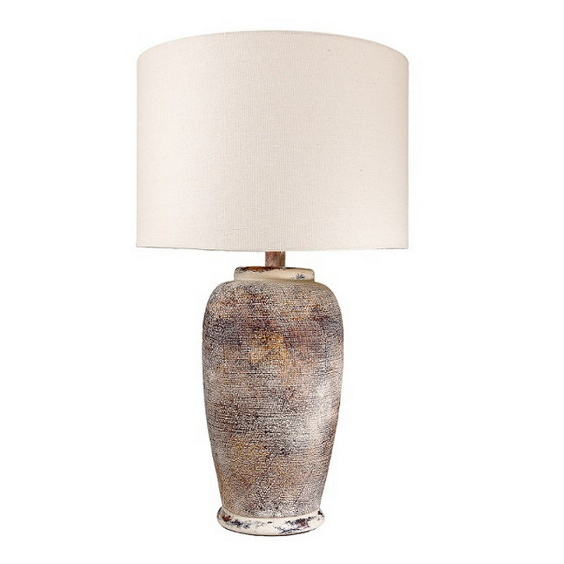 Lampe de table Howery, Ciel brumeux / crème