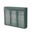 Armoire murale en verre foncé à 3 portes. Élégante pièce de décoration intérieure. Vaste espace de rangement. Et fiable. Installation facile. Fonctionnel et élégant. Pour la cuisine, le salon, la salle de bain. 35,71 po-1392073781