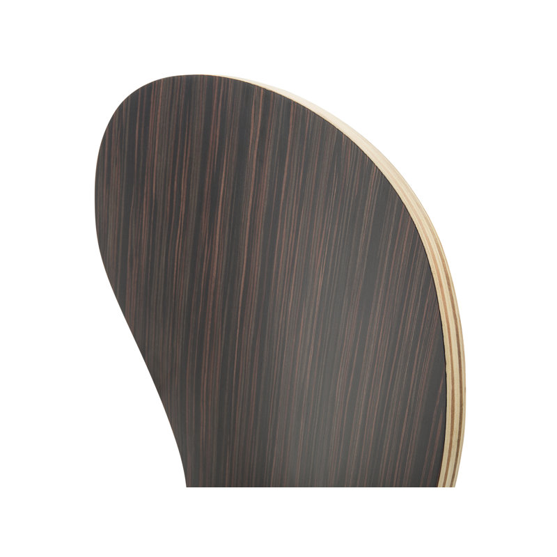 Kailen 43cm H Side Chair, Dark brown