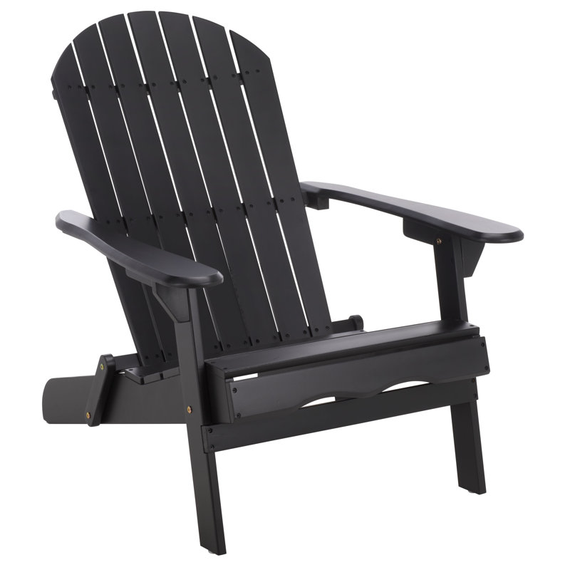 Eden Adirondack Chair, Black