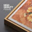 "Warm Vintage Floral", art mural encadré sur toile-125120202-125120203