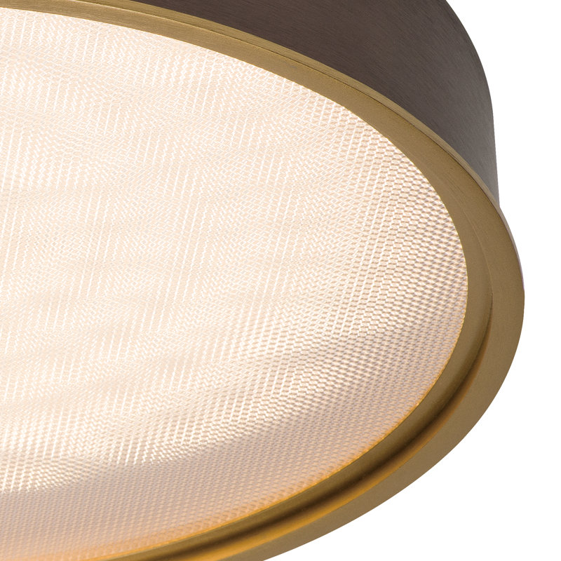 Plafonnier encastré 1 lumière DEL 15,91 po