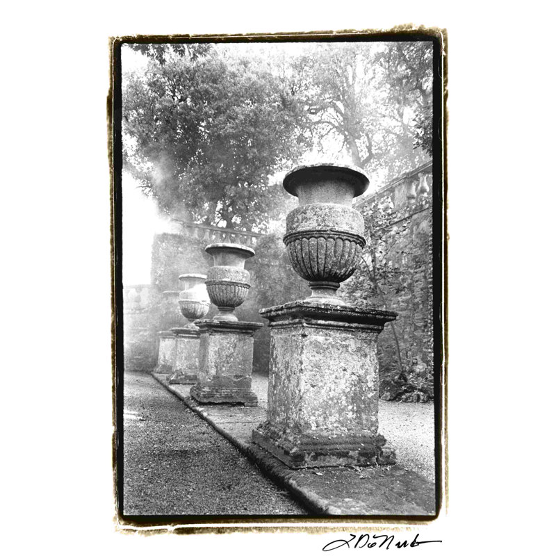 Jardin italien II, H 48 po x l 32 po