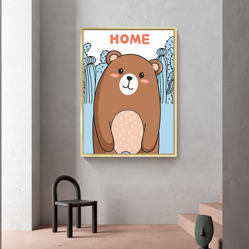 Art mural pour enfants, H 16 po x l 12 po x P 1,6 po