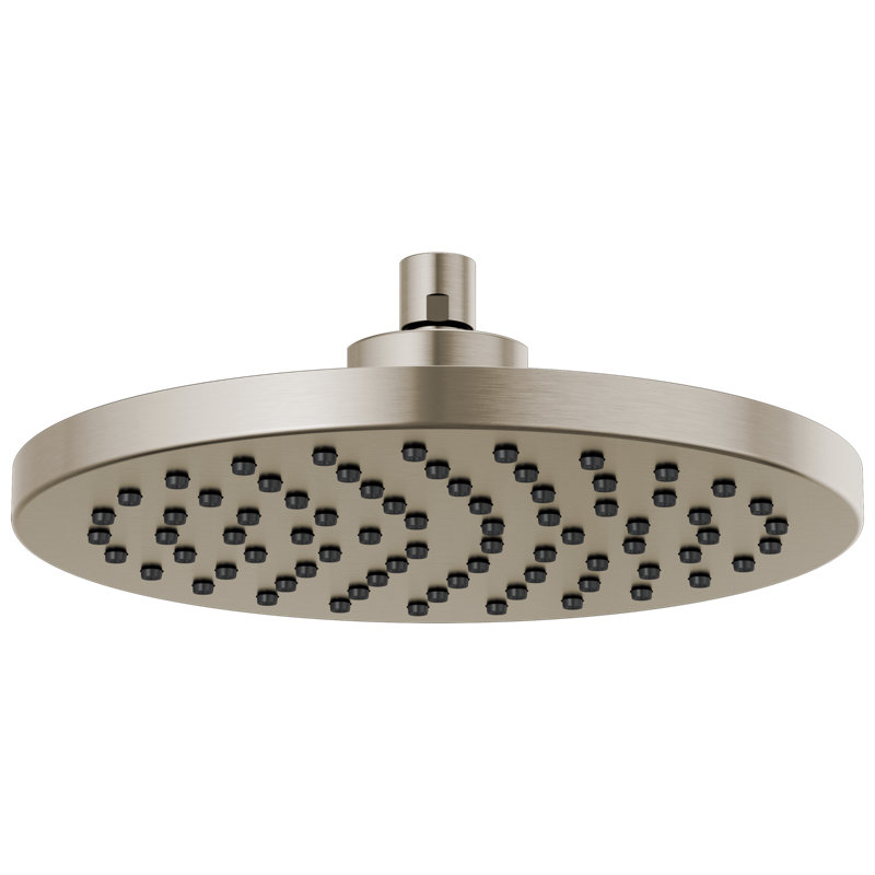 Essential® 10" Full/Standard Adjustable Shower Head with Raincan Function, Luxe Nickel
