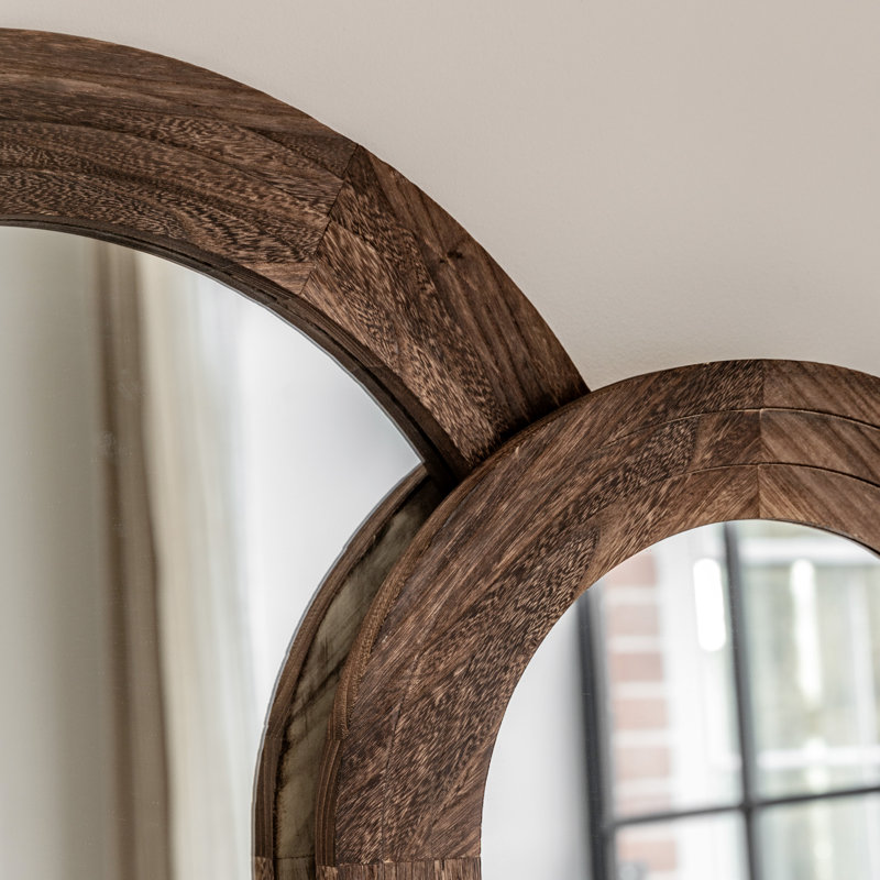 Charo Half-circle Floor Mirror