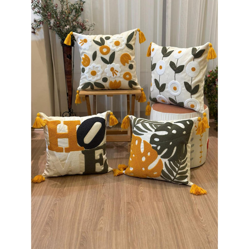 Davina Square Euro Cushion Cover