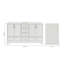 Base de meuble-lavabo double 60,75 po Peightyn seulement-93359399