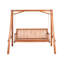 FICARELLA 3 Person Porch Swing