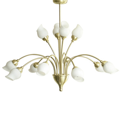 Kissinger 12 - Light Shaded Chandelier