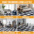 Homeline Non-Slip Rubberback Checkered Buffalo Plaid Indoor Runner Rug, Grayscale-752479648