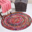 Lolita Striped Cotton Hand Woven Area Rug-1603033326
