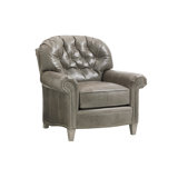 Oyster Bay Bayville Leather Chair