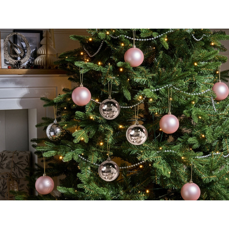 9cm Solid Colour Plastic / Acrylic Bauble