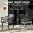 12 - Person Rectangular Outdoor Dining Set With Cushions-407831985-407831991